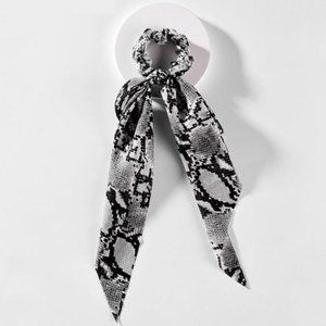 Fabric Scrunchie Scarf Ponytail Holder